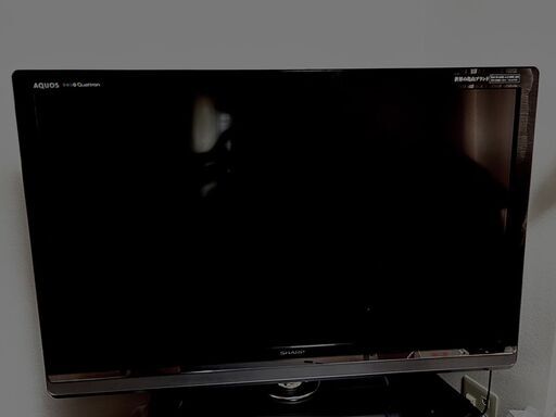 決まりました　シャープアクオス　クアトロン40型