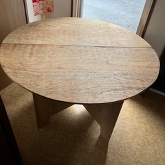 折りたたみ　DIY 丸テーブル　どこでもアウトドアテーブル　倉庫...
