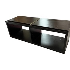 テレビボード　テレビ台　黒　50インチまで対応