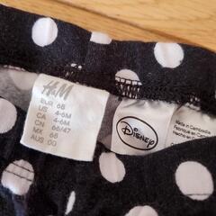 美品 H＆M 4～6M Disney  ミニーちゃん チュニック スパッツの画像