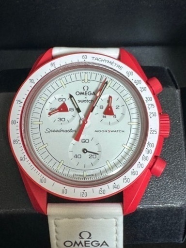 中古☆オメガ×スウォッチ　スピードマスター　MARS  OMEGA 稼働品