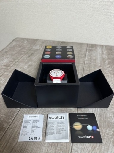 中古☆オメガ×スウォッチ　スピードマスター　MARS  OMEGA 稼働品