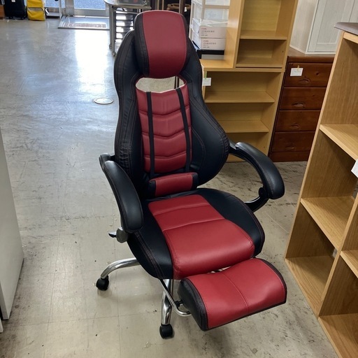 O2410-202 ハイバックチェア リクライニング・昇降可 汚れあり 中古