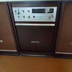 レトロ　東芝　ステレオ　レコード盤付き