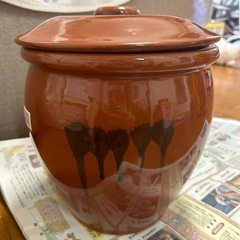 壺　梅干し　漬け物　ぬか漬け　陶器　