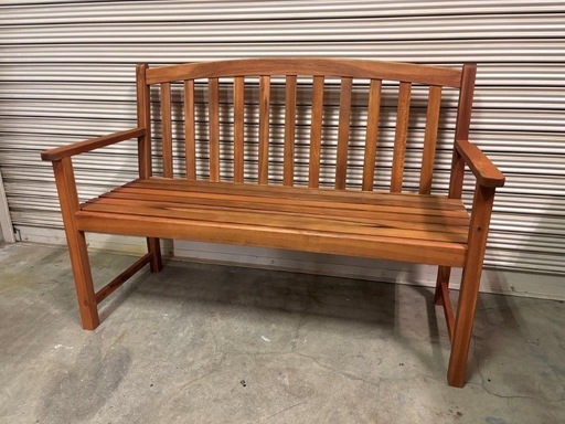 ガーデンベンチ　新古品　美品　組立