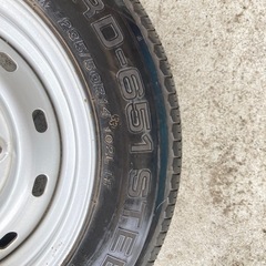 235/50R14 102L LTトラック中古タイヤ?1本 (みーこ) 国定のタイヤ 