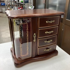 ☆値下げ☆K2410-204 木の宝石箱 愛のオルゴール ジュエ...
