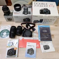 【EOS KissX7ダブルZoomキット＆60ミリレンズ＆基本...