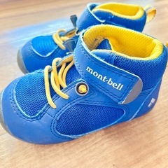 美品⭐︎mont-bellベビー靴14センチ の画像