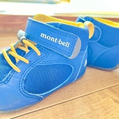 美品⭐︎mont-bellベビー靴14センチ の画像