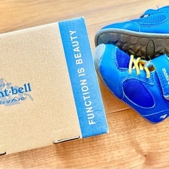 美品⭐︎mont-bellベビー靴14センチ の画像