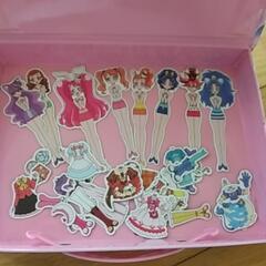 中古品プリキュアマグネット着せ替えトランクの画像