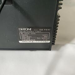 DIATONE/ダイヤトーン　AM/FMステレオチューナー　DA-F610の画像