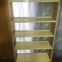 書店 本屋 ネット書店 倉庫 業務用 中古 スチール本棚 新品木製棚 - その他