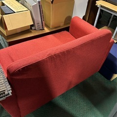 ソファ 赤の画像
