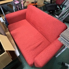 ソファ 赤の画像