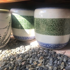 火鉢、灰入り