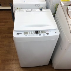 安心の1年保証付！！【Hisense 全自動洗濯機　6.0kg 2023年製　HW-T60H】売ります！取りに来れる方限定！