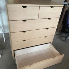 ニトリ　ハイチェスト　たんす　　の画像