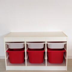 【IKEA】子供部屋 収納トロファスト 