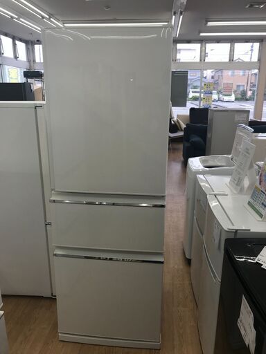 ★ジモティ割あり★ 三菱 冷蔵庫　MR-CX33W 330L 年式2017 動作確認／クリーニング済み KJ6442