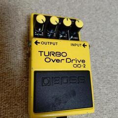 エフェクター　BOSS　TURBO OVERDRIVE