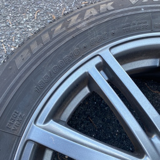 取引中です アルミホイール 185/60R16 86Q