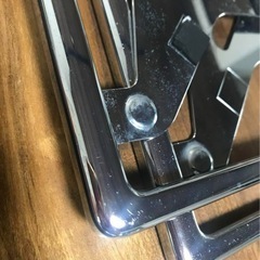 SUBARU 純正　ナンバーフレームの画像