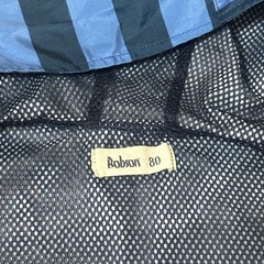 80cmボーダー柄　　ポリエステル上着アウターの画像