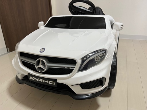 電動乗用カー 乗用ラジコン メルセデスベンツ GLA45 リングボーイ　結婚式