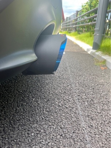 シルクブレイズ　カーボンマフラーカッター