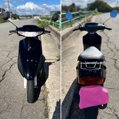実働 HONDA Dio AF27 原付 スクーター ディオ 2スト ★軽整備済み/前後タイヤ新品/バッテリー新品・・・他★の画像