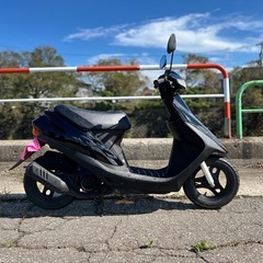実働 HONDA Dio AF27 原付 スクーター ディオ 2スト ★軽整備済み/前後タイヤ新品/バッテリー新品・・・他★の画像
