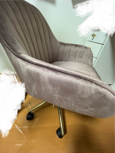 Francfranc デスクチェア ピンク