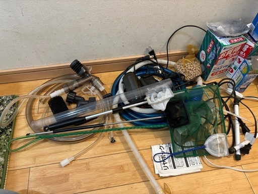 熱帯魚の飼育セット　クーラー　外部フィルター　その他もろもろ