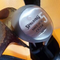 女性右きき用　ゴルフセット　キャリーバック付の画像