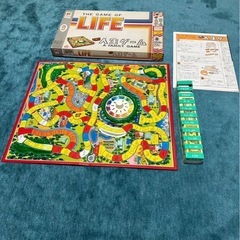 1987年【中古品】昭和レトロボードゲーム　タカラ　人生ゲーム