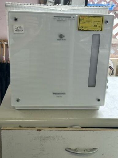 パナソニック 　加湿機 　気化式 ナノイー搭載 　~14畳 　ミスティホワイト　FE-KXS05-W