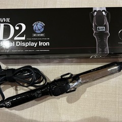 ヘアアイロン　コテ　AIVIL D2 デジタルディスプレイアイロ...