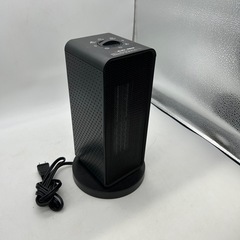 2020年製  セラミックヒーター 黒 の画像