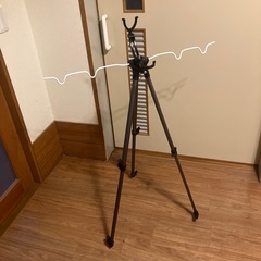 売却済み１００円　投げ釣り用三脚　フィッシング三脚2WAY竿受 3段-115cmの画像