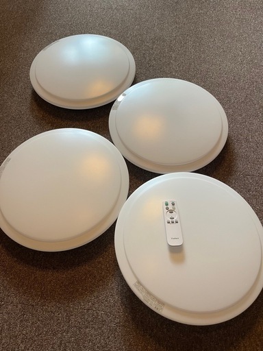 ●YAMADASELECT LEDシーリングライト 6畳用 リモコン付き　4台