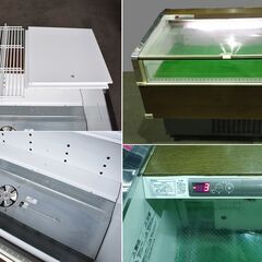 ≪yt1633ジ≫ 三菱電機 平型オープン冷蔵ショーケース SK-MS480ARD 現状品 幅120cm AC100V 精肉/鮮魚/日配/惣菜/中古店舗用品/中古厨房機器/宮城県仙台市 60714-09 の画像