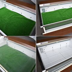 ≪yt1633ジ≫ 三菱電機 平型オープン冷蔵ショーケース SK-MS480ARD 現状品 幅120cm AC100V 精肉/鮮魚/日配/惣菜/中古店舗用品/中古厨房機器/宮城県仙台市 60714-09 の画像