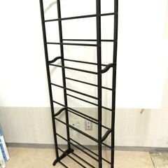 ⭐最大30足収納可能⭐ 10段シューズラック ブラック