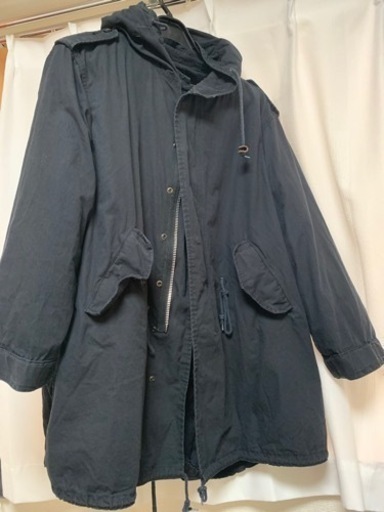 M51パーカ　コート　踊る大捜査線青島俊作モデル 黒 HOUSTON