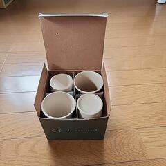 未使用品　シンプルな湯飲みの画像