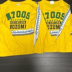 一回のみ　長袖　新幹線　n700 120 110
