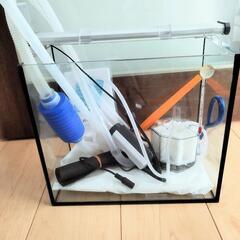 熱帯魚飼育セット　めだか飼育セット　魚飼育セット　水槽　ライト　...